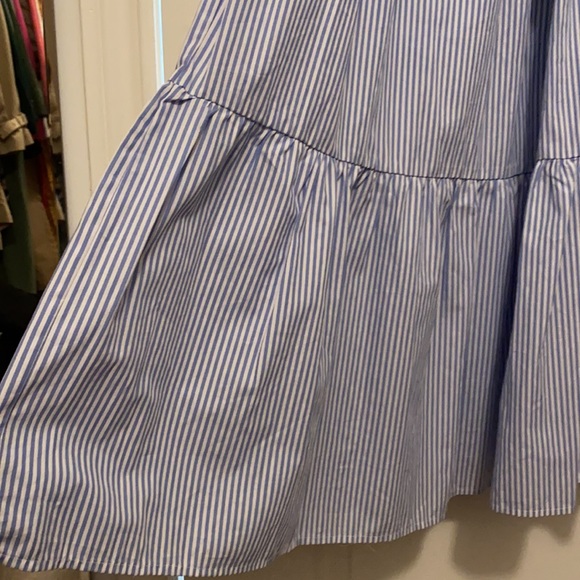 Who What Wear mock neck midi dress in stripes xs - Picture 7 of 9